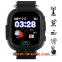 Touch Gps horloges telefoon tracker kind - Zwart