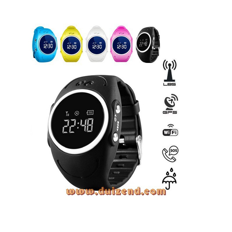 Reizende handelaar verhouding Menagerry Gps Horloge Kind Zwart | Outlet smartup.es