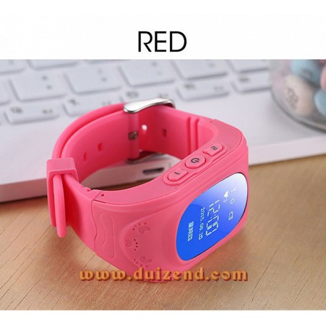 Q50 Gps horloge Roze + configuratie + incl 5 euro Lebara + incl verzendkosten.