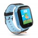 Gps horloge Blauw Touchscreen Gps + configuratie + incl Lebara Simkaart + incl verzendkosten !