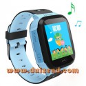 GPS tracker telefoon bel horloge kinderen en ouders - Blauw