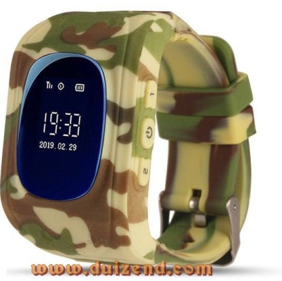  Gps tracker kinderhorloge Vet Stoer Q50 Camo v2 polshorloge 