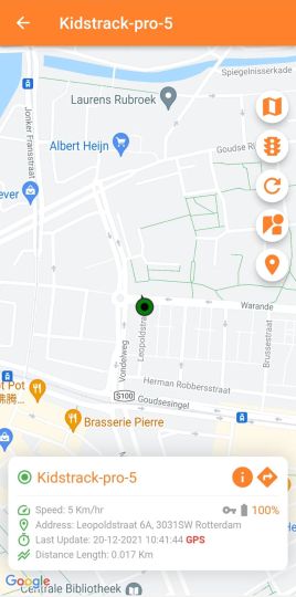 Gps-tracking-app-google-maps-kidstrack-pro-gps-horloge-kind